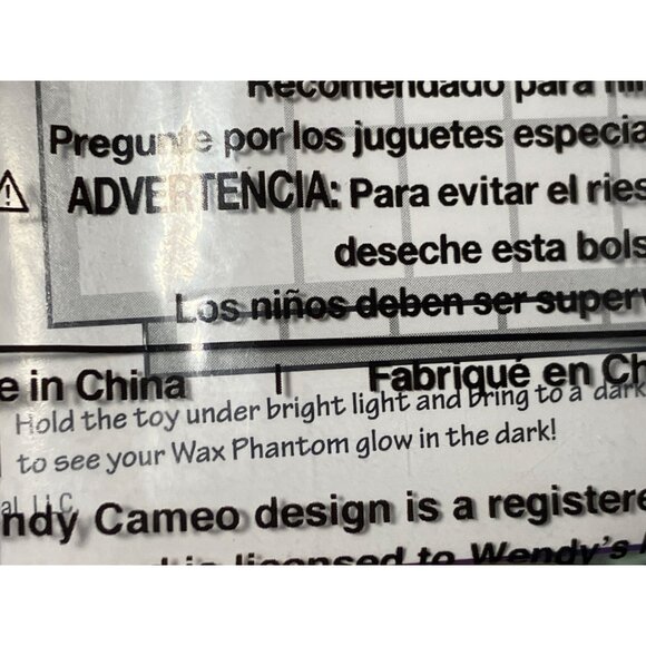 Wendy's Scooby Doo Glow In Dark Monster Mystery Action Figure - Picture 5 of 6